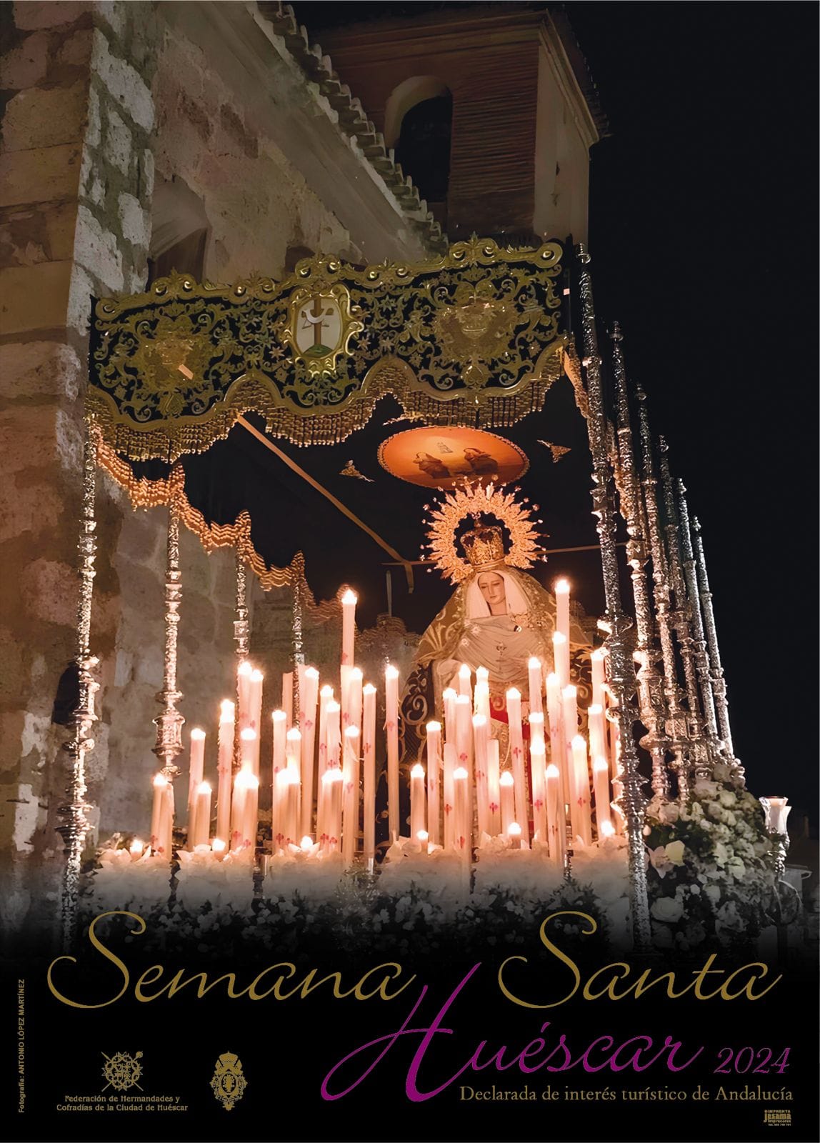 CARTEL SEMANA SANTA HUÉSCAR 2024